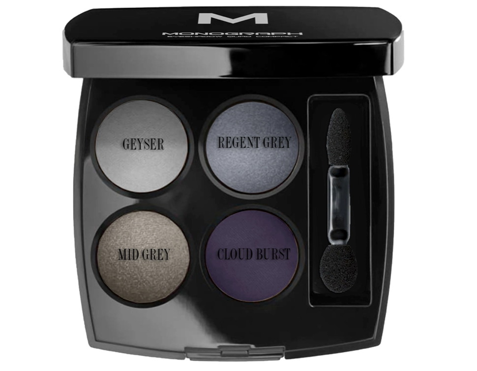 Artis Monograph Pressed Powder Eyeshadow Quad Compact